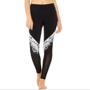 ALO Yoga Black and White Leggings
